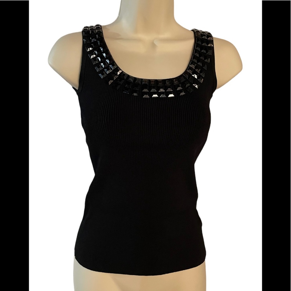 Dressy black tank